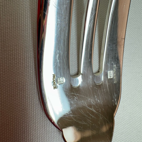 Christofle Silverplated Serving Fork - Picture 4 of 9